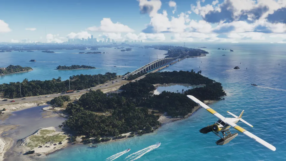 Official GTA VI environment screenshot of Leonida Keys